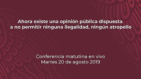 Relación positiva con el sector privado. Conferencia presidente AMLO