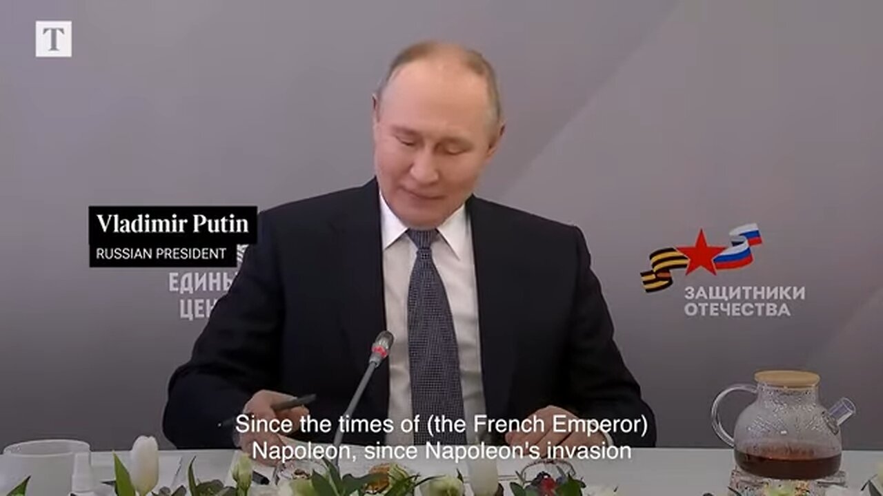 Putin invokes Napoleon's defeat after Macron's nuclear speech