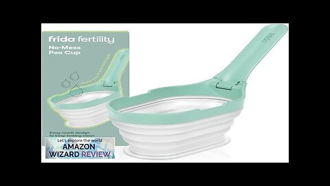 Frida Fertility No-Mess Pee Cup | Reusable Essential for Pregnancy Tests Ovulation Review