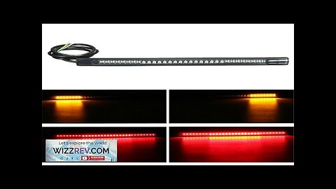 Motorcycle Car 48 LED SMD Tail Light Brake Turn Signal Light Bar Review