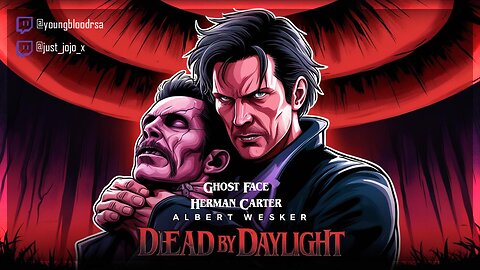 Wesker, Ghost Face & Herman Carter Play Cat and Mouse with Us! Dead By Daylight