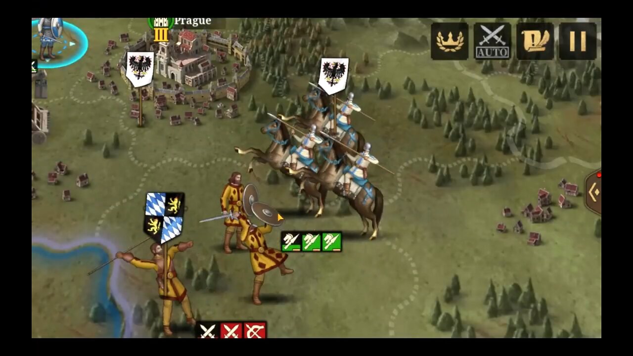 Bohemia conquers the city of Meissen 949 - 951 in the game European War 7