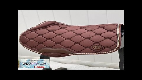 ROYAL EQUESTRIAN JUMP SADDLE PAD CHOCOLATE PRO FULL Review