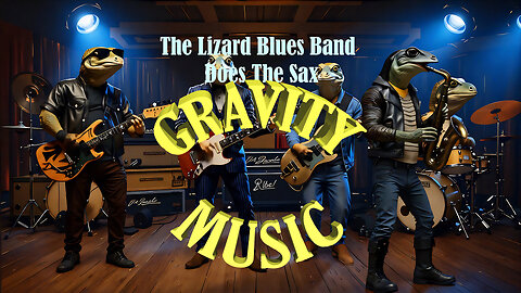 The Lizard Blues band Does Sax