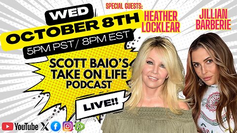 Scott Baio's Take On Life - Live Podcast