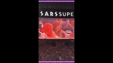 Taylor Swift Bood at the Super Bowl #taylorswift #superbowl #alexrwagner