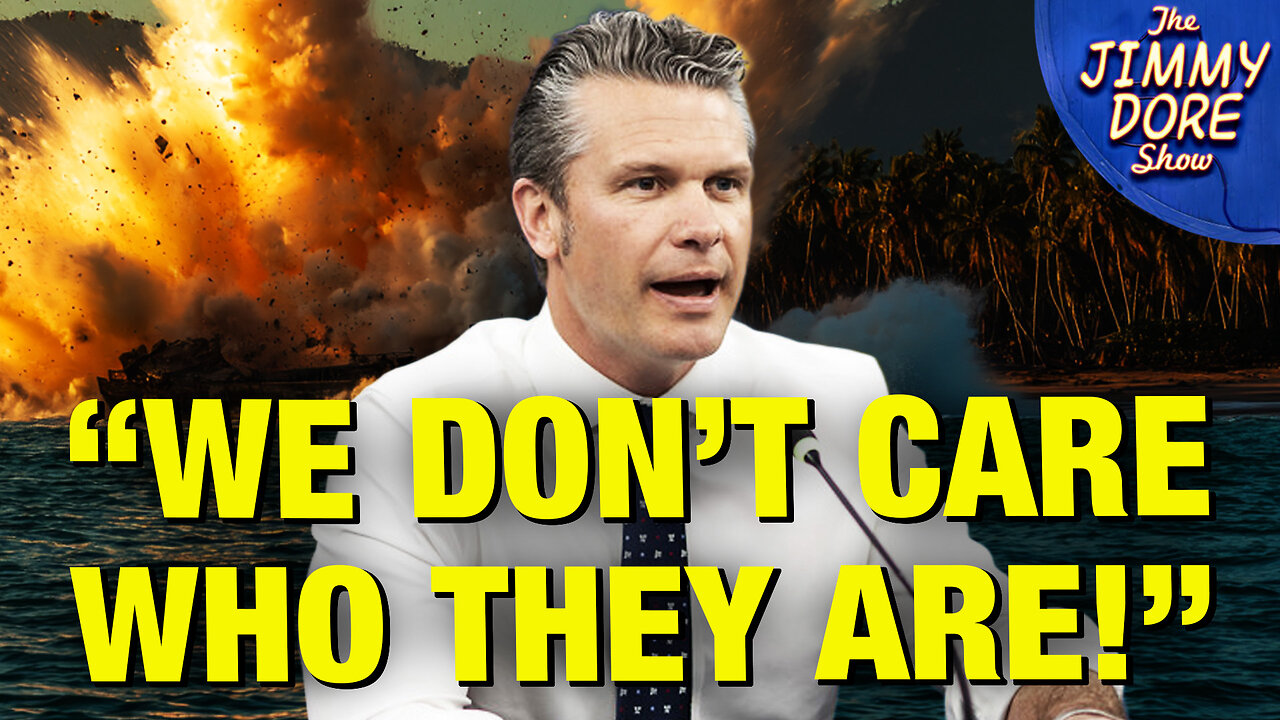 Pentagon Has NO IDEA Who They’re Killing On Those Boats!