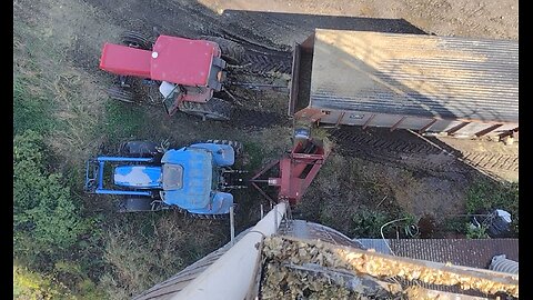 Filling Silo- view from the top 2025