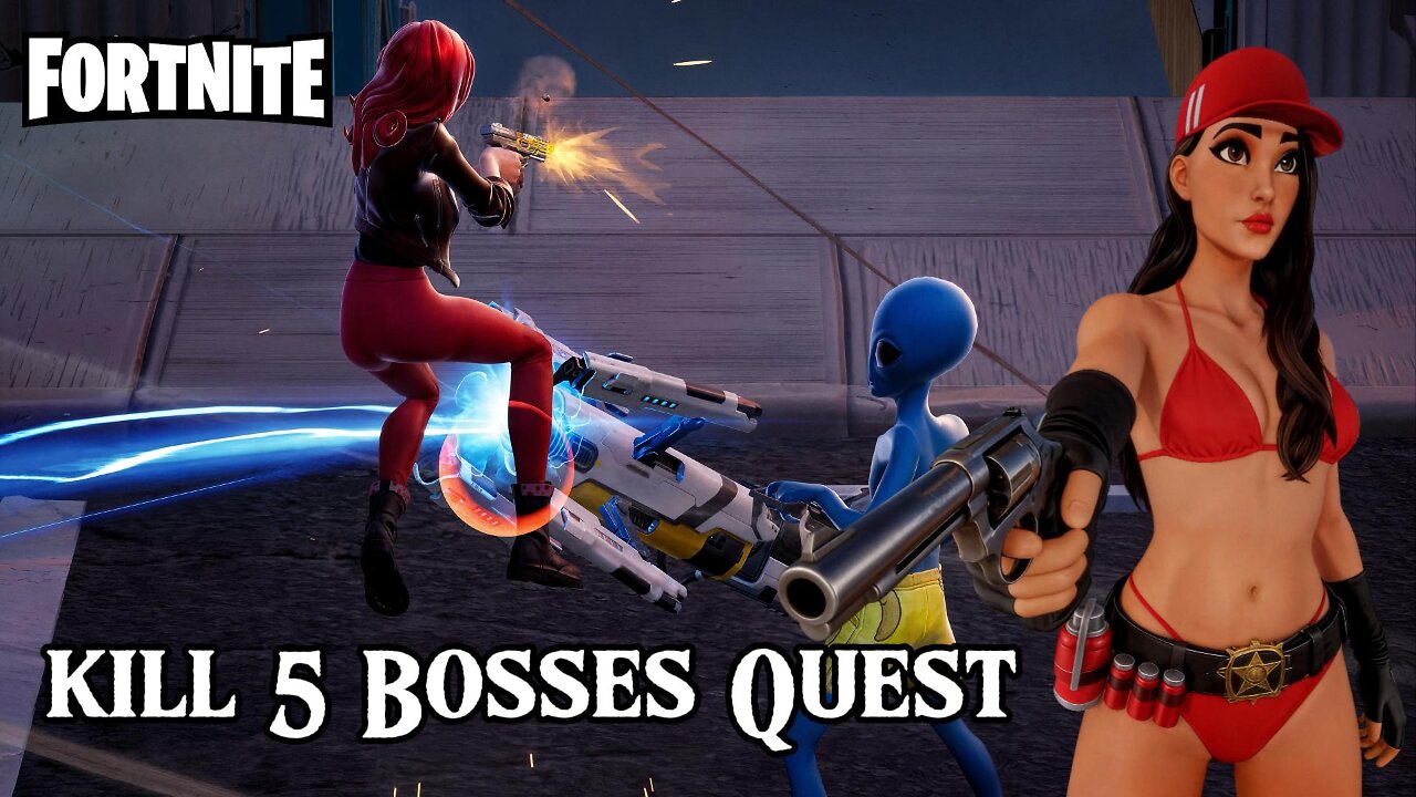 Bosses Quest - Fortnite