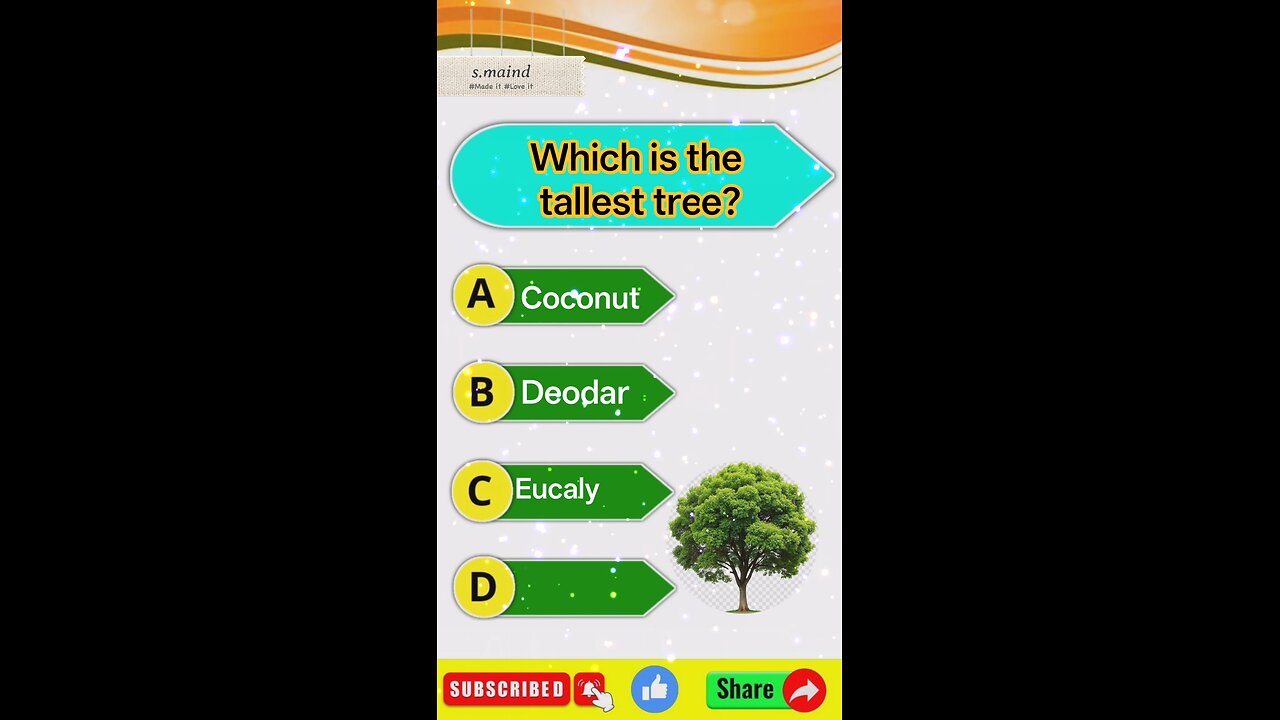 which is tallest three🌳🌲 #shortsfeed #shorts #question-answer