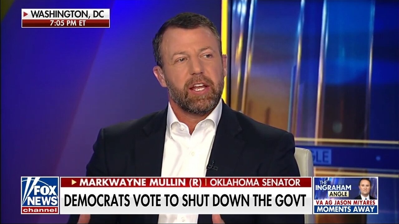 Sen Mullin: This Is 100% The Schumer Shutdown