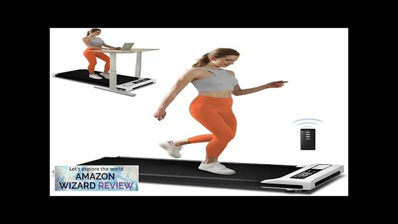 Walking Pad 2 in 1 for Walking and Jogging Under Desk Treadmill Review