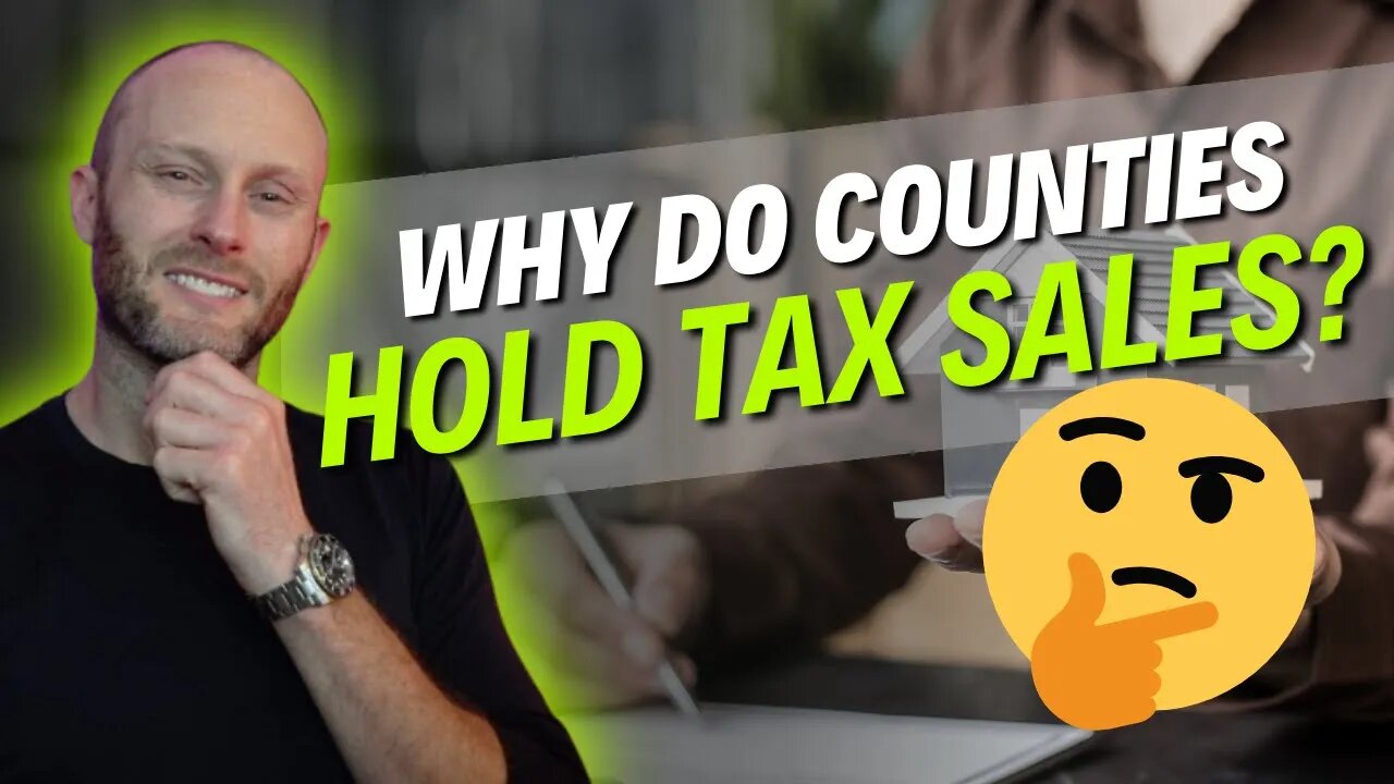 Why Do Counties Hold Tax Lien Sales? Understanding the Purpose Explained!