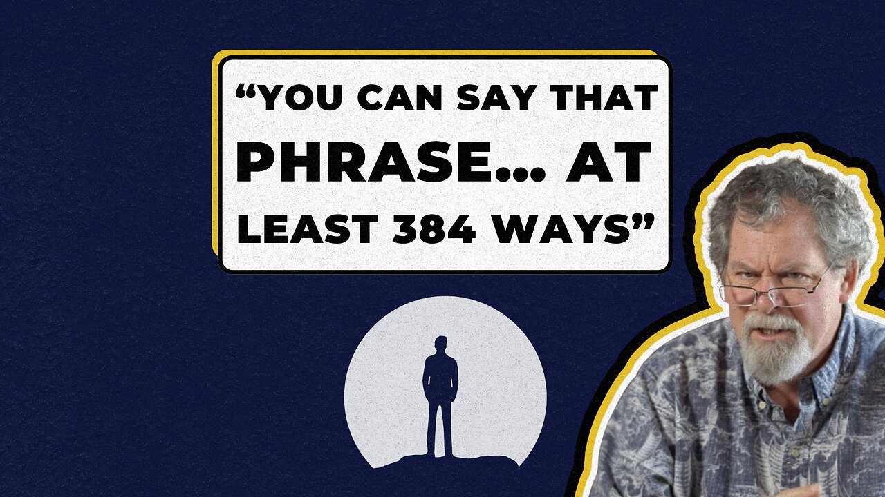 𝗪𝗵𝗮𝘁 𝗚𝗿𝗲𝗲𝗸 𝗚𝗿𝗮𝗺𝗺𝗮𝗿 𝗥𝗲𝘃𝗲𝗮𝗹𝘀 𝗔𝗯𝗼𝘂𝘁 𝗕𝗶𝗯𝗹𝗲 𝗩𝗮𝗿𝗶𝗮𝗻𝘁𝘀