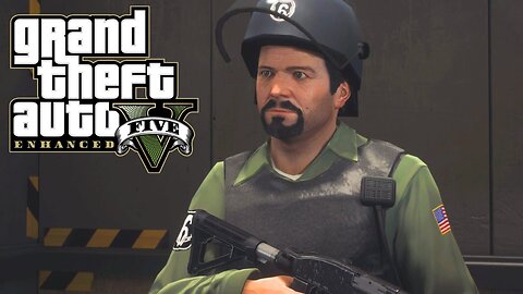 GTA 5 Enhanced (PC) - Mission - The Big Score (Subtle Approach) [4K60FPS]