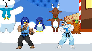 MUGEN - M.B. Shotoman vs. Frosty, Frosty, Frosty, & Frosty - Download