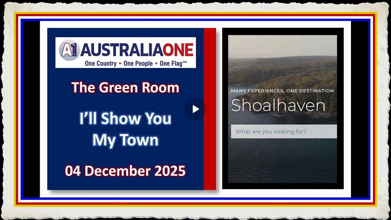 AustraliaOne Party - Ill Show You My Town 04 December 2025
