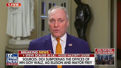 Steve Scalise: Dems Are the Party of Impeachment, That’s Why They Want Power