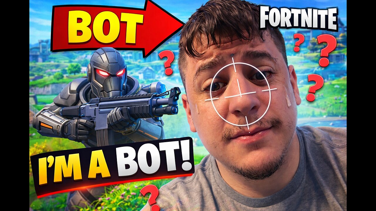 Being A Bot In Fortnite!