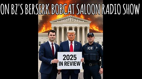 BZ's Saloon, 12.30.25: "2025 In Review"