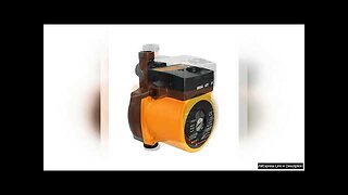 100W heating circulating water pump hot water pump fully automatic 110v/220V pipeline Review