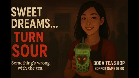 Worth it on sale! ☕ BOBA TEA SHOP – The Cozy Horror Game That Turns Sweet Dreams into NIGHTMARES 😱