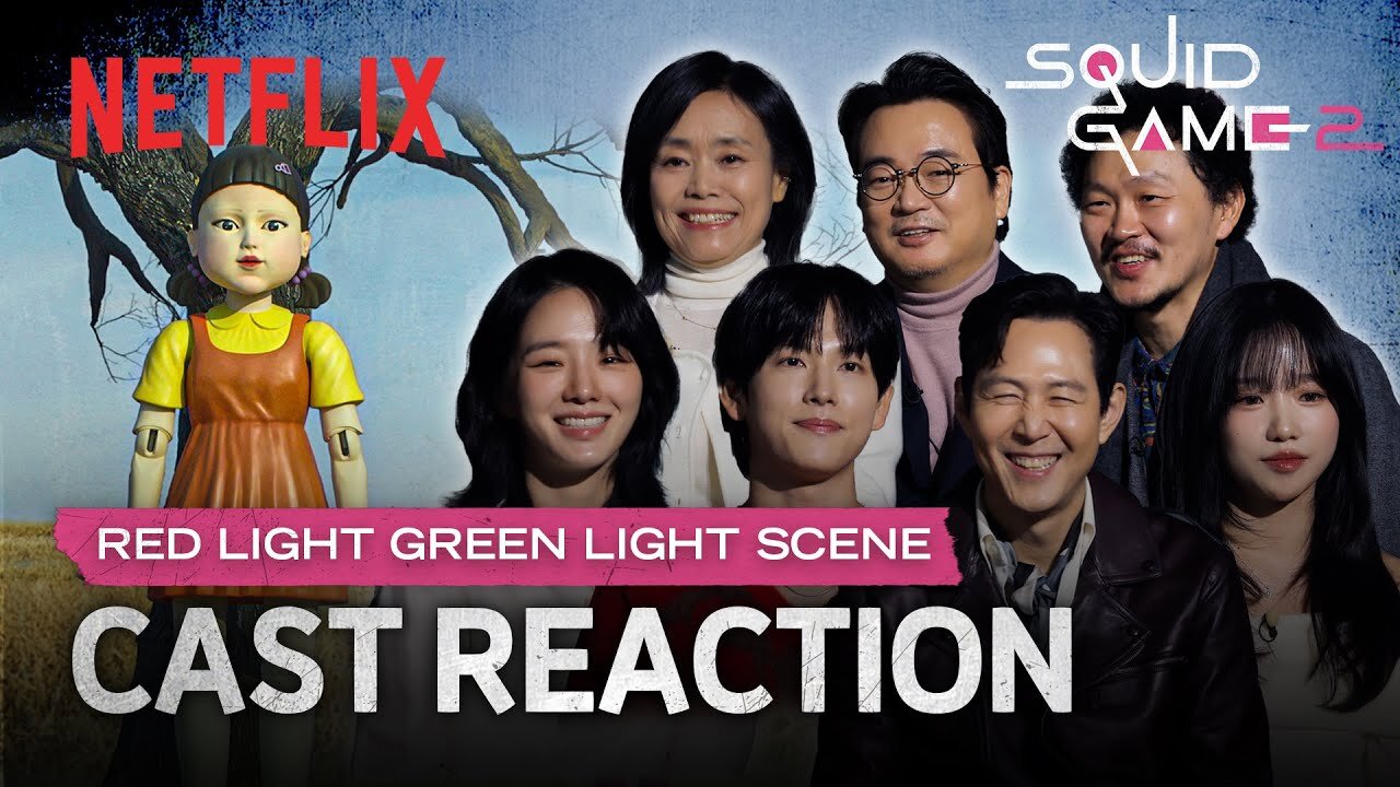 [Reaction] Squid Game Season 2 cast reacts to Red Light, Green Light | Netflix [ENG SUB]