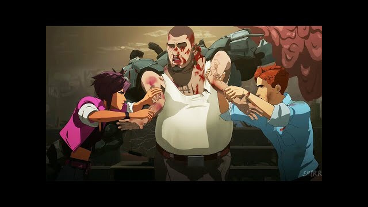 DISPATCH Bar Fight Scene (4K 60FPS)