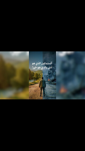 أتستبدلون الذي هو أدنى بالذي هو خير