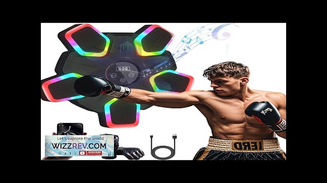 Smart Bluetooth Boxing Machine Boxing Training Equipment Music Boxing Machine Work Out Review