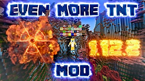 Minecraft Mod #4 - Even More TNT | I NUKED MY WORLD! (1.12.2)