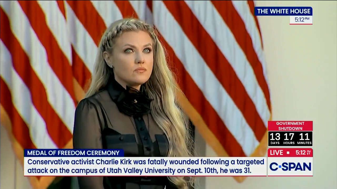 Trump Posthumously Awards Charlie Kirk The Presidential Medal Of Freedom In Rose Garden Ceremony