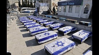 Protesters in Jerusalem stage coffin protest, urge PM Netanyahu to reject ceasefire agreement