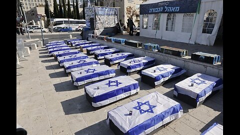 Protesters in Jerusalem stage coffin protest, urge PM Netanyahu to reject ceasefire agreement