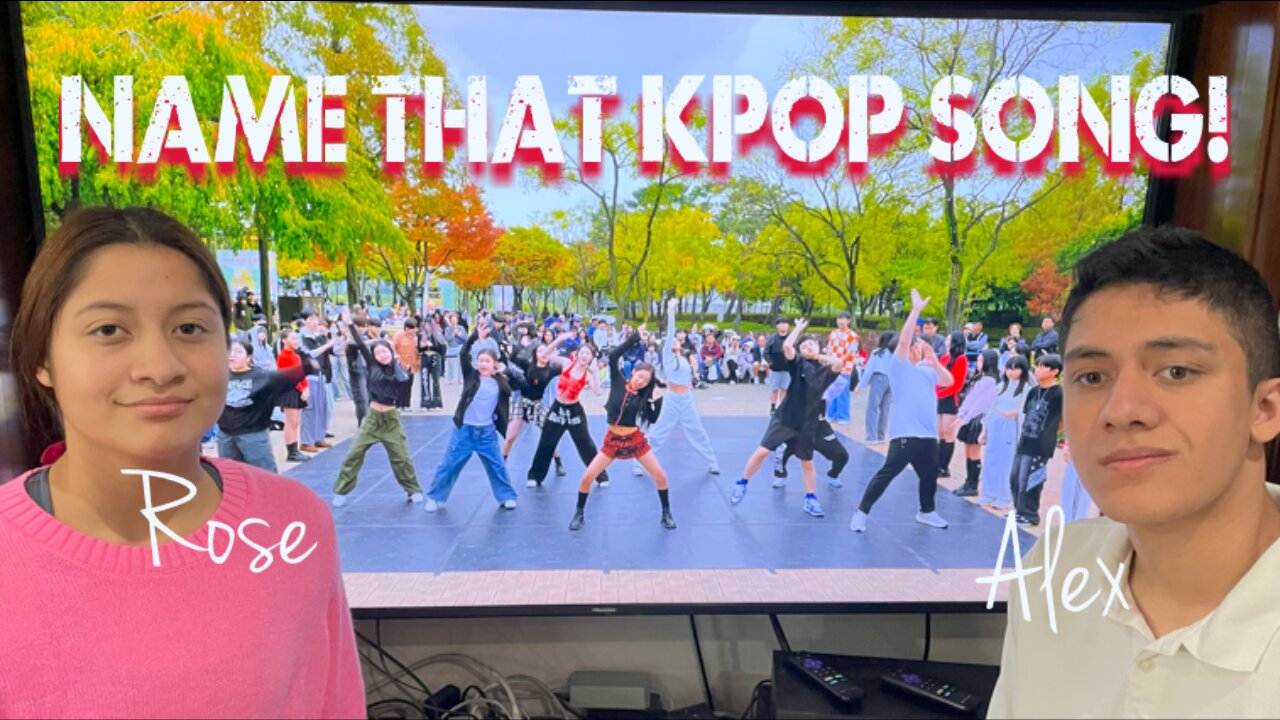 "Name That KPop Song!" Game Show with Alex and Rose