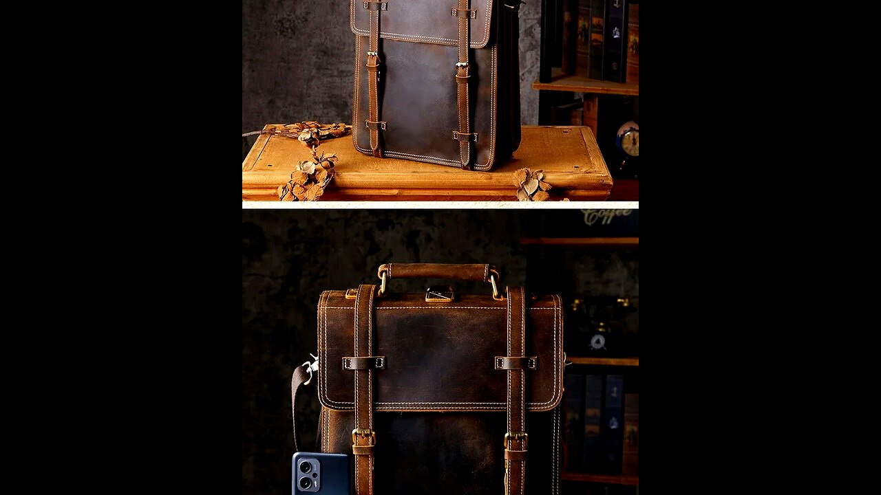 Handmade Vintage Timeless Traveler Genuine Leather Shoulder Bag