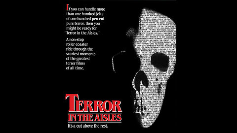 Horror Trailer of the Day: Terror in the Aisles(1984)