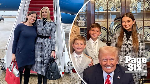 Ivanka Trump's 13-year-old daughter, Arabella Kushner, borrows mom's coat for inauguration events