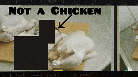 The three Chickens image in Epstein Files - Redacted Chicken in the middle is not a chicken