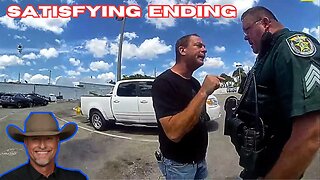 Man Challenges the Wrong Cop to a Fight