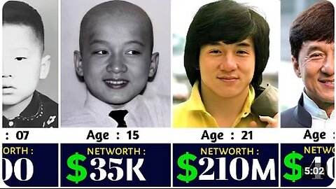 Jackie Chan Networth Evolution From 1954 To 2024 🤑