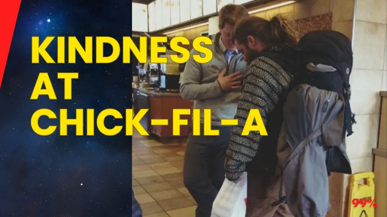 Dad and Daughter Witness Life-Changing Act of Kindness at Chick-fil-A!