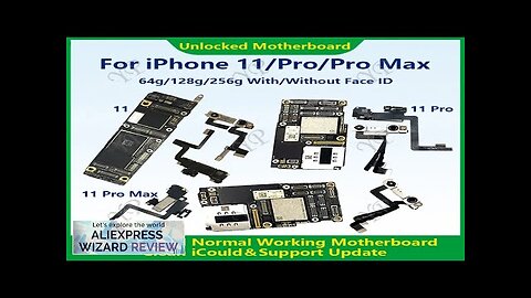 Fully Tested Authentic Motherboard For iPhone 11 Pro Max 64g/256g Unlocked Mainboard Review