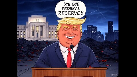 TRUMP DECLARES WAR ON THE DEEP STATE AND GLOBAL BANKING. BYE BYE FEDERAL RESERVE!!