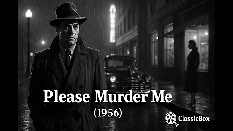 🎬 Please Murder Me! (1956) | Angela Lansbury | Classic Crime Film Noir 🎥 Public Domain