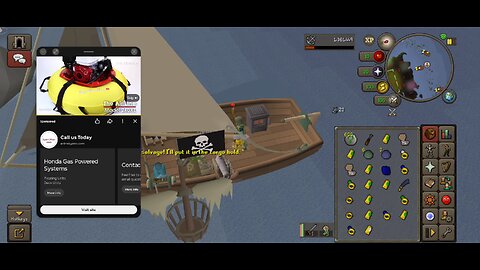 osrs shipwrecking iv oxygen castle 3x loop