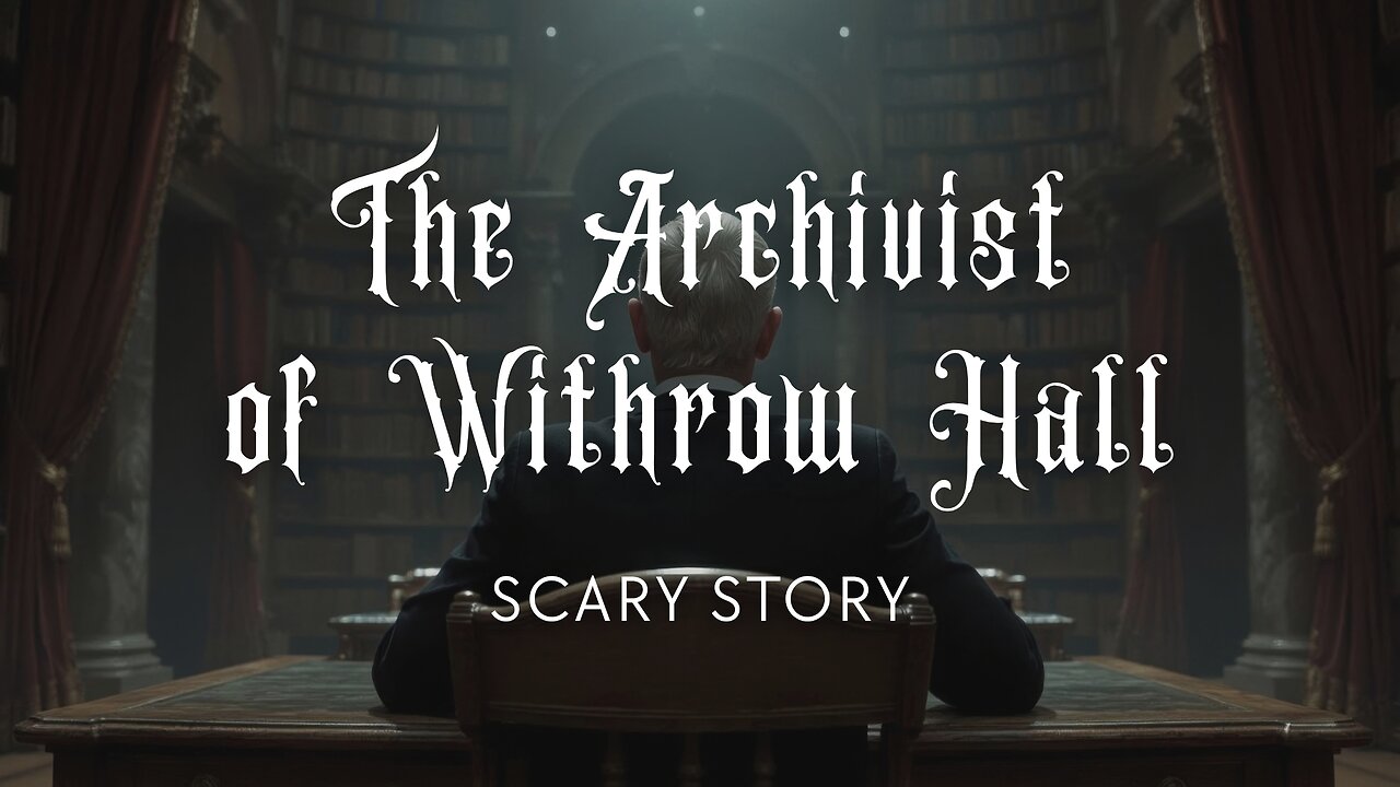 The Archivist of Withrow Hall – A Scary Library Ghost Story