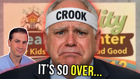 Tim Walz QUITS Then Bolts Out Of The Room... Can't Make This Up!