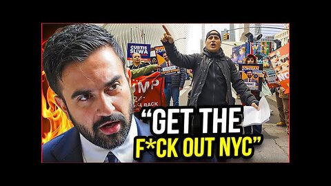 New Yorkers MARCH Against Zohran Mamdani as They REVOLT Against Communism!!!