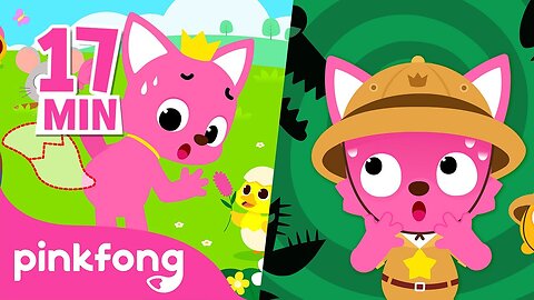 Find Pinkfong's Tail! + More _ Animal Songs Compilation by Pinkfong Ninimo _ Pinkfong for Kids